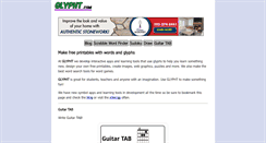 Desktop Screenshot of glypht.com